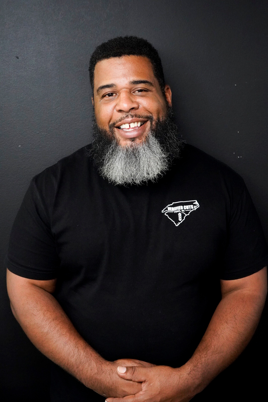 Lamont, barber at Verified Cuts 2 in Fort Mill, SC