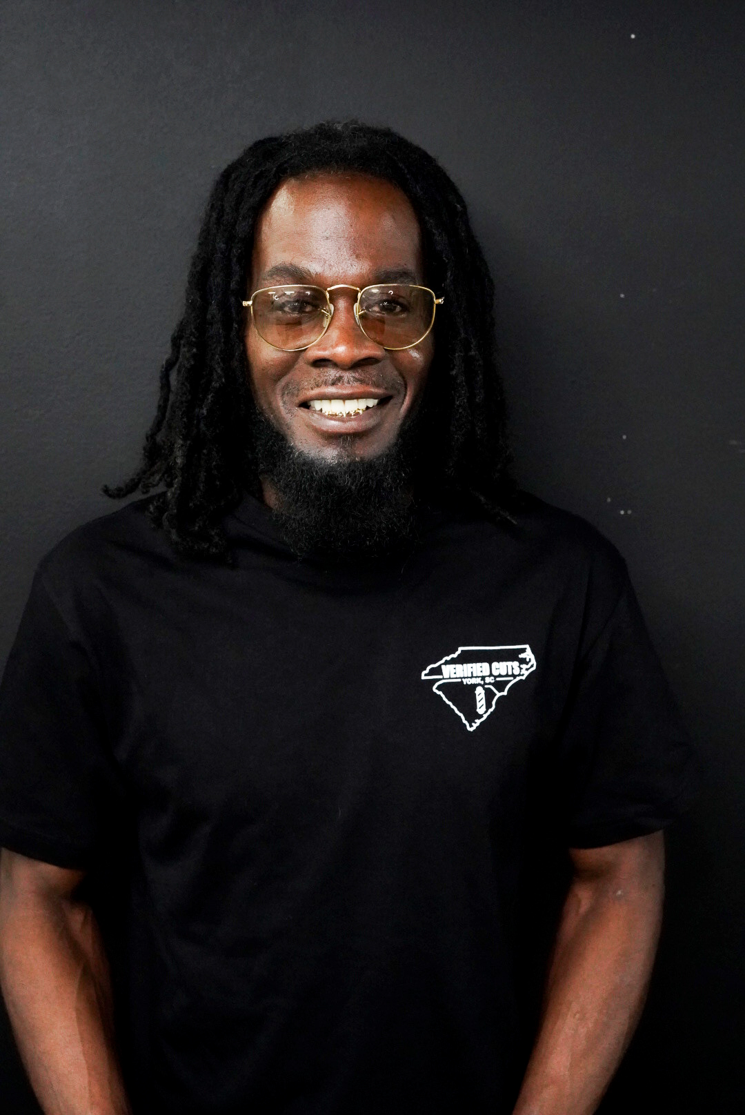 Pernell, barber at Verified Cuts 2 in Fort Mill, SC